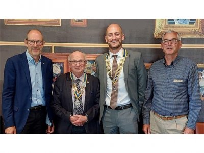 Lansdowne Woodward director becomes president of the Rotary Club of Poole